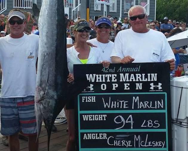 FirstEver Female Winner of the White Marlin Open Sporting Classics Daily