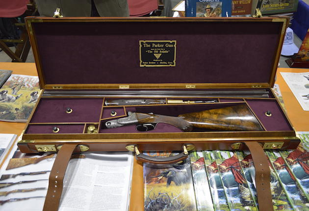 The Parker is now housed in a special-made gun case.