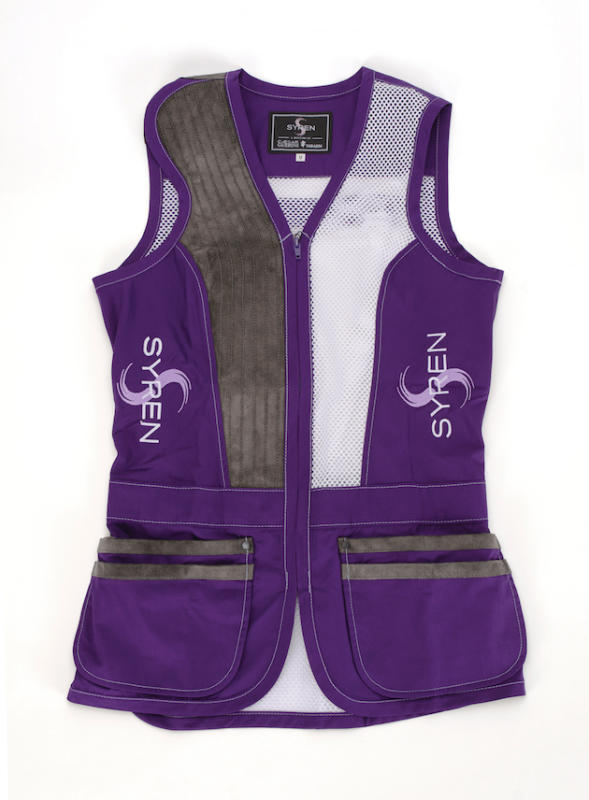 Syren-Italian-shooting-vest-purple