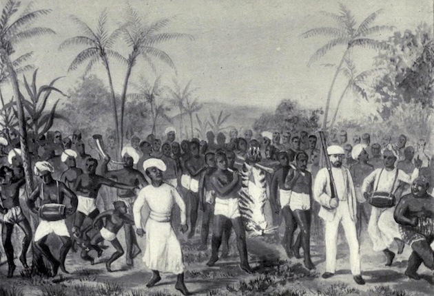 Bringing in the tiger Plate XVI