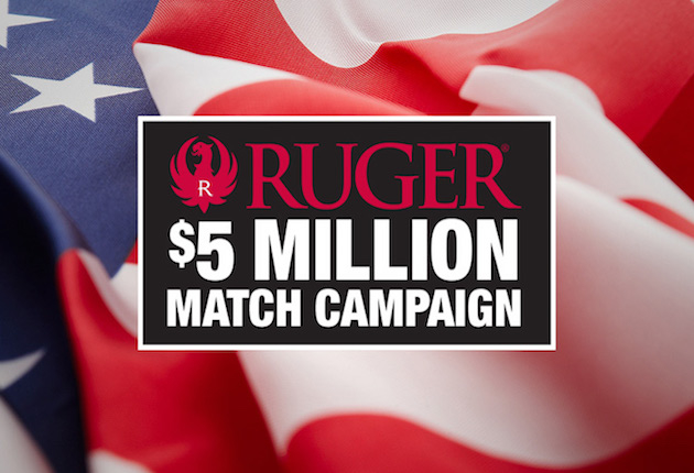 Ruger Announces Match Campaign to Benefit the NRA