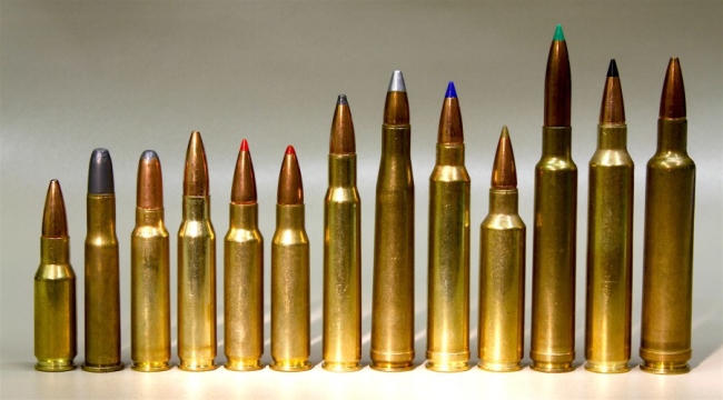 There are many .30-caliber cartridges, but the .30-06 Springfield (center) may be the best all-round/well-balanced of them all.
