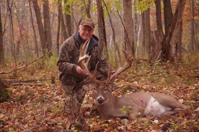 Sporting Classics' Brian Raley with a big buck from 2016.