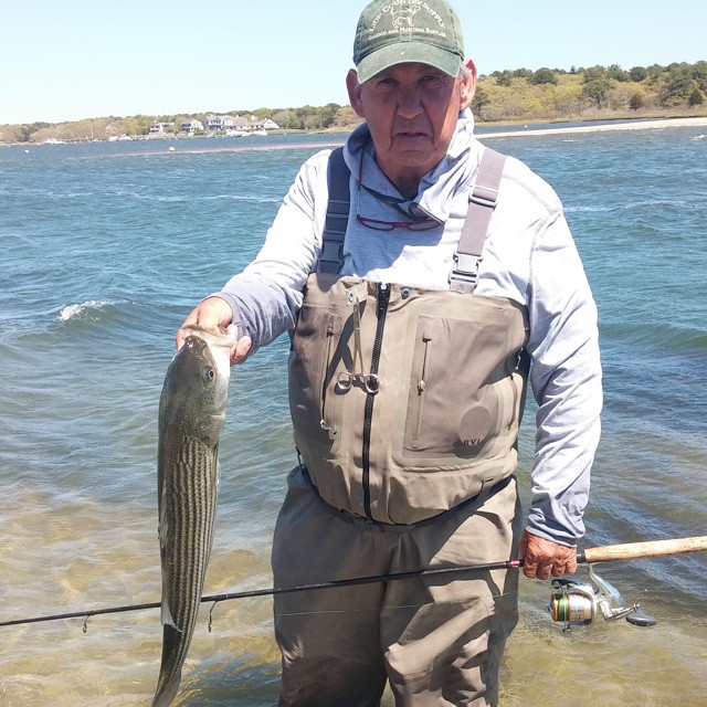 Who knew that esteemed field trial judge, dog trainer, and hunting guide Roger Hoover also loves to fish?