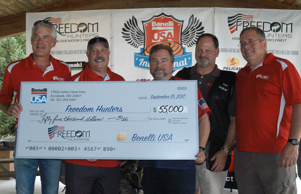 Benelli USA Invitational Raises $55,000 for Freedom Hunters