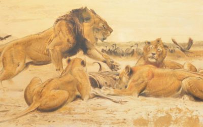 Bob Kuhn Painting to Headline Guyette & Deeter Auction