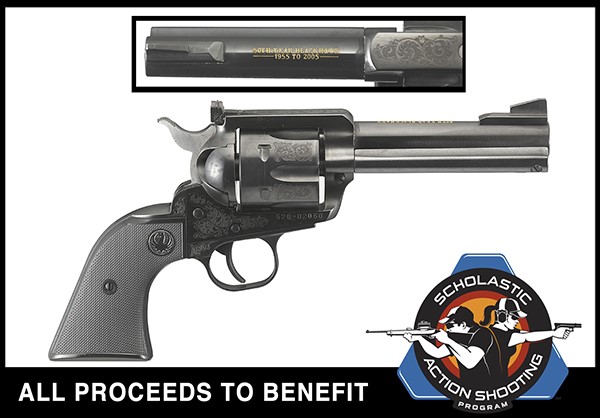 Ruger Donating 50th Anniversary Blackhawk for SASP Auction.