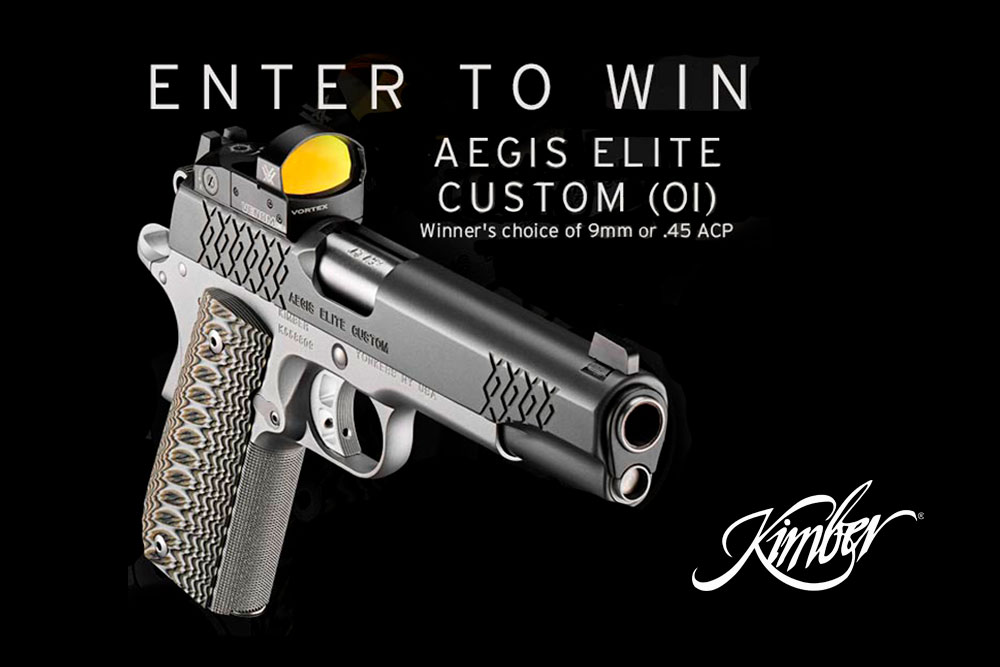 Kimber Aegis Elite Custom (OI) Giveaway