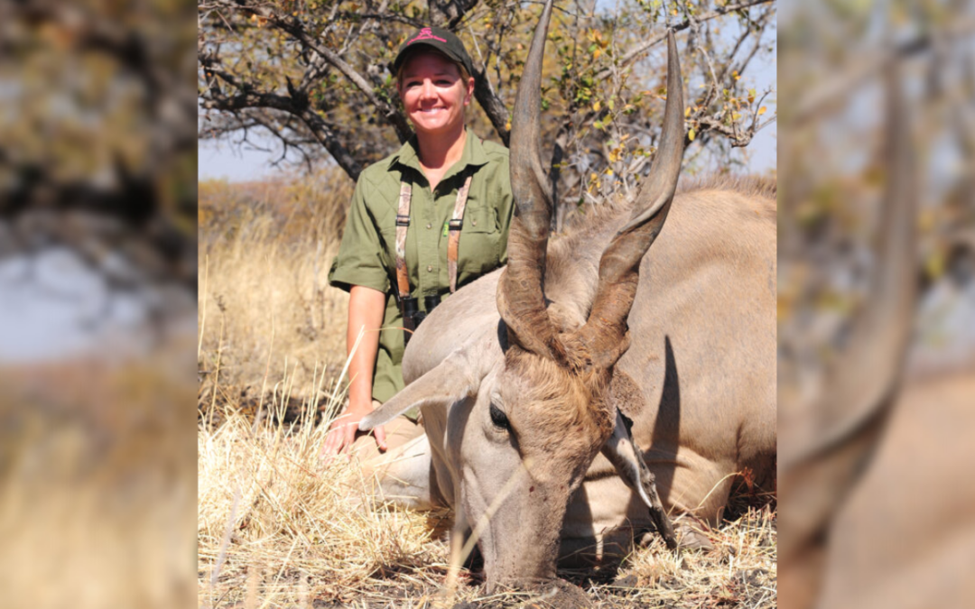 Accepting the Torch: Daughter Takes Giant Eland on Her First African Safari