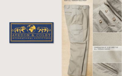 Avedon & Colby’s New All-Terrain Field Pants