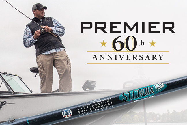 St. Croix Rod Celebrates 60th Anniversary of the Iconic Premier Series
