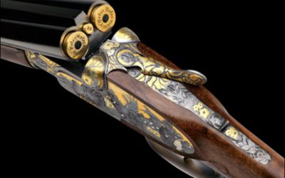 The Peter Hofer Special .410 Double Shotgun Drilling with Hidden 17 Hornet/HMR Rifle Barrel