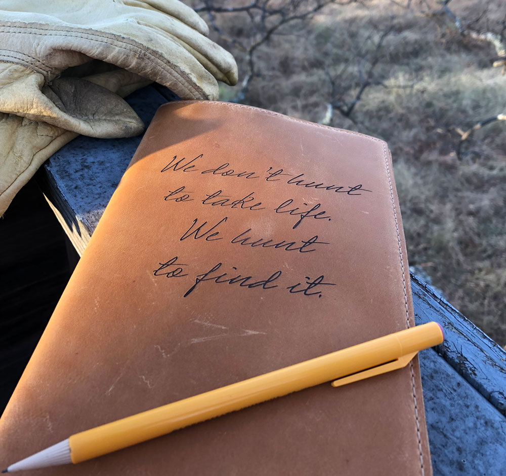 hunting journal