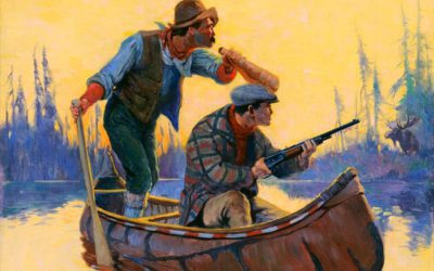 An Artist In Big Game Country: Mountain Goat Missed