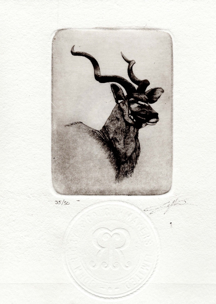 Rigby Kudu Stamp