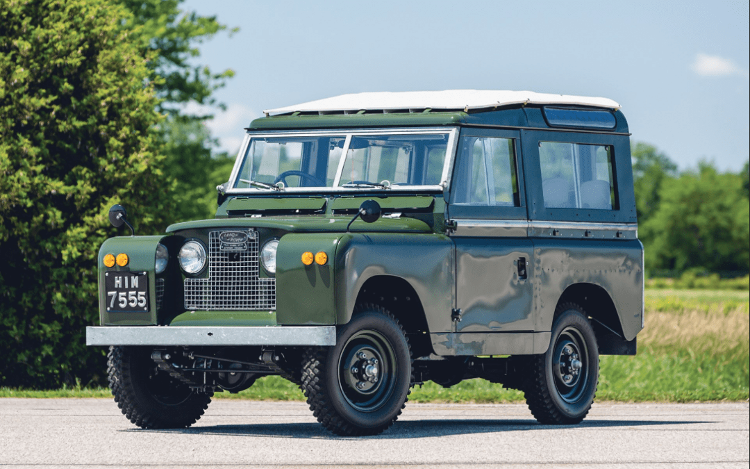 The Dalai Lama’s Land Rover Defender SUV