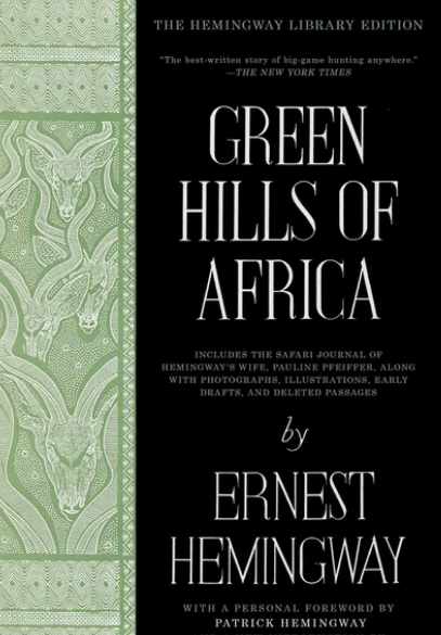 hemingway africa book cover