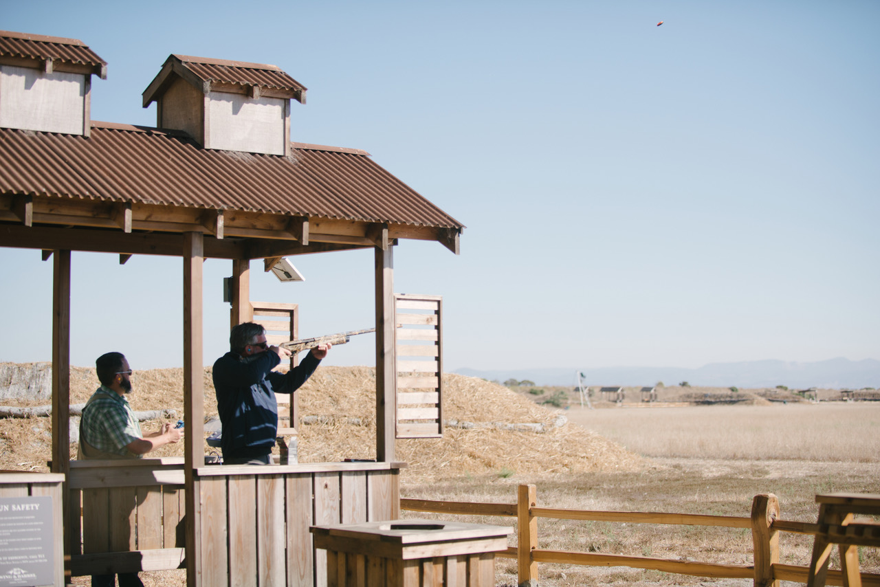 Shooting at Wing & Barrel Ranch