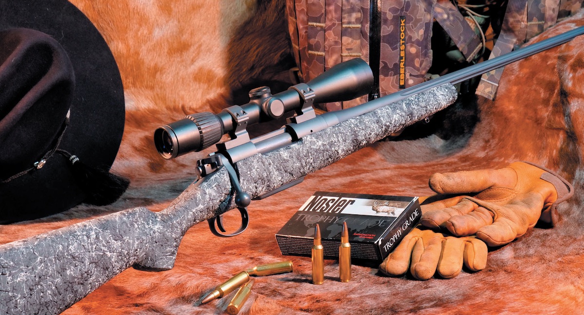 show the new finish on the H-S Precision rifle.