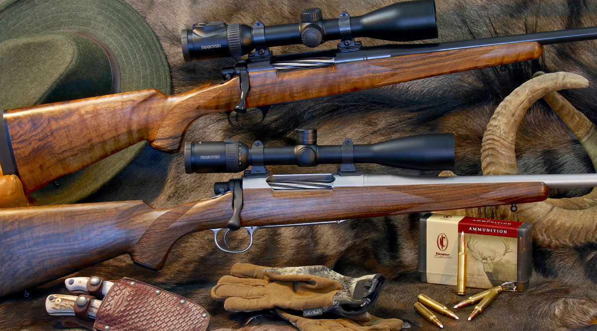 Hill Country’s Genesis Classic (top) and Genesis rifles