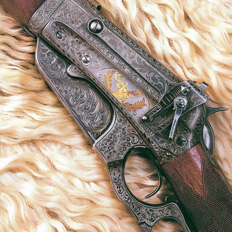 This ’95 was one of four rifles Winchester presented to Zane Grey.