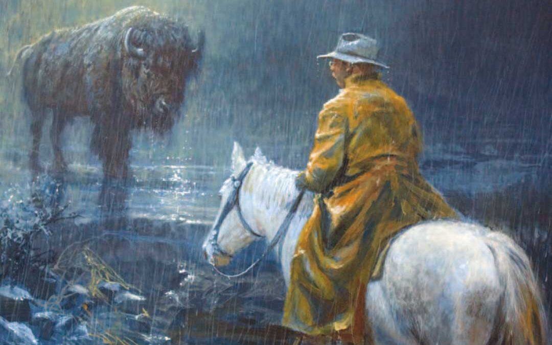 Theodore Roosevelt’s First Buffalo Hunt