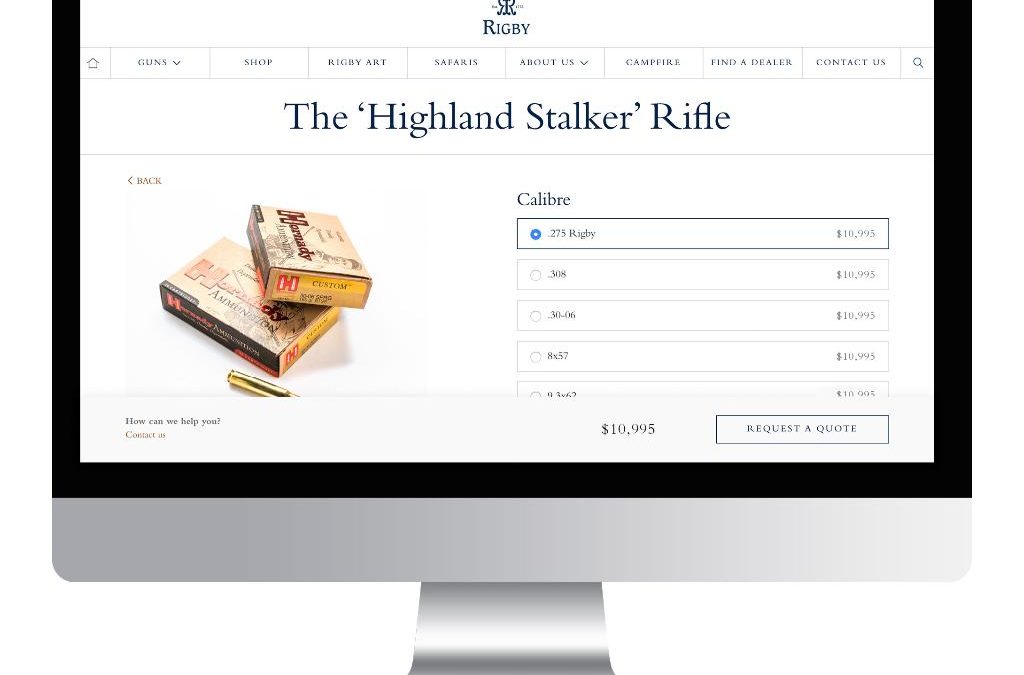 Rigby Launches North American Gun Configurator