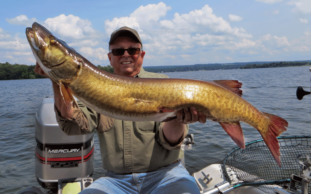 Fishing for Muskie in Lake Chautauqua