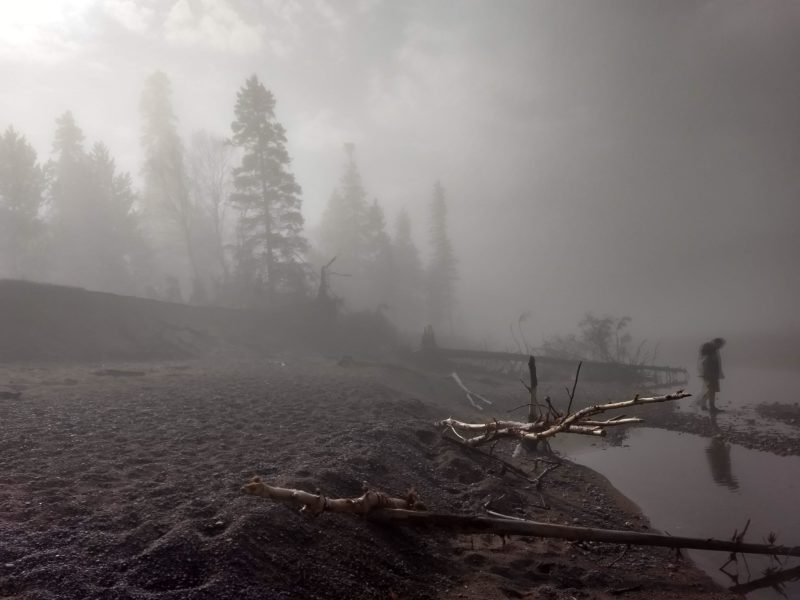 old woman bay fog 