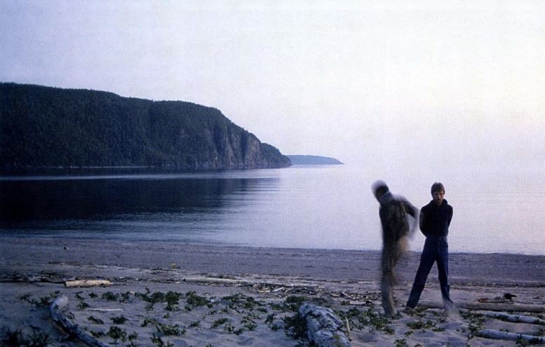 ghost on beach