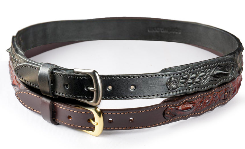 african sporting creations crocodile belt