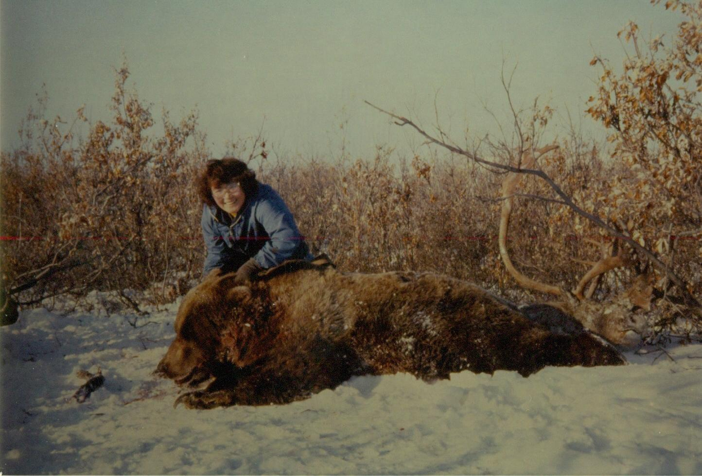 brown bear hunting