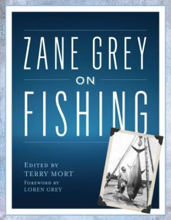 zane grey on fishing book cover