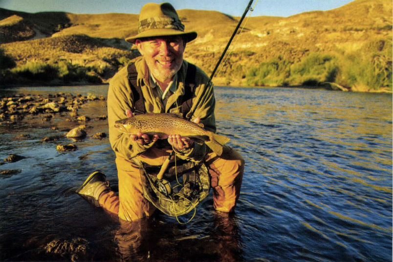 doug painter at tipiliuke lodge patagonia fly fishing