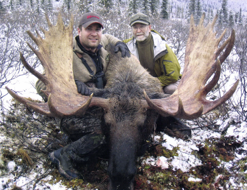 Steve Hornady moose