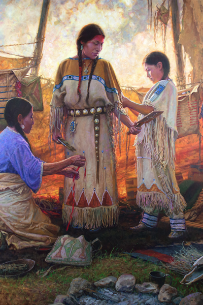 native americans painting