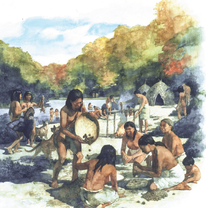 native americans painting