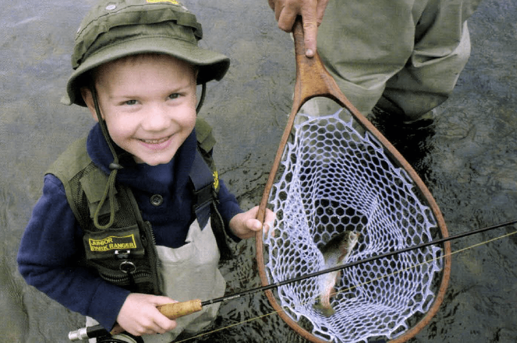 Little Angler, Big Trout