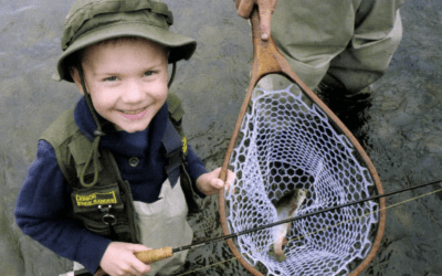 Little Angler, Big Trout