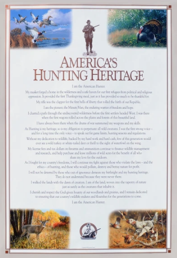 american hunter creed 