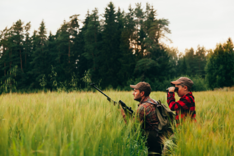 Hunting-themed T-shirt