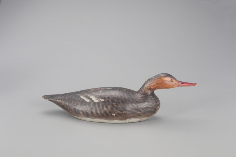 waterfowl art duck decoy auction