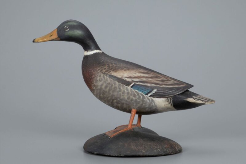 waterfowl art sculpture auction