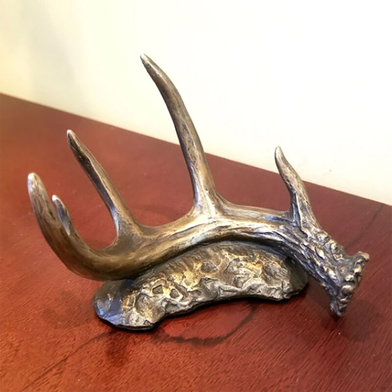 antler card holder