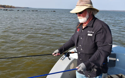 Fishing Lake Texoma, Deadsticking Technique