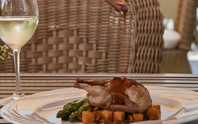 Sausage Stuffed Quail, Wine Pairing