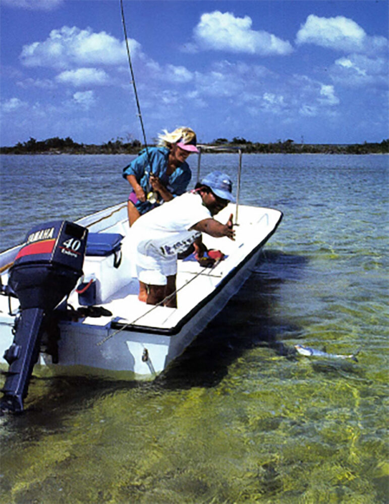 Bone Fishing Off The Coast of Maya 