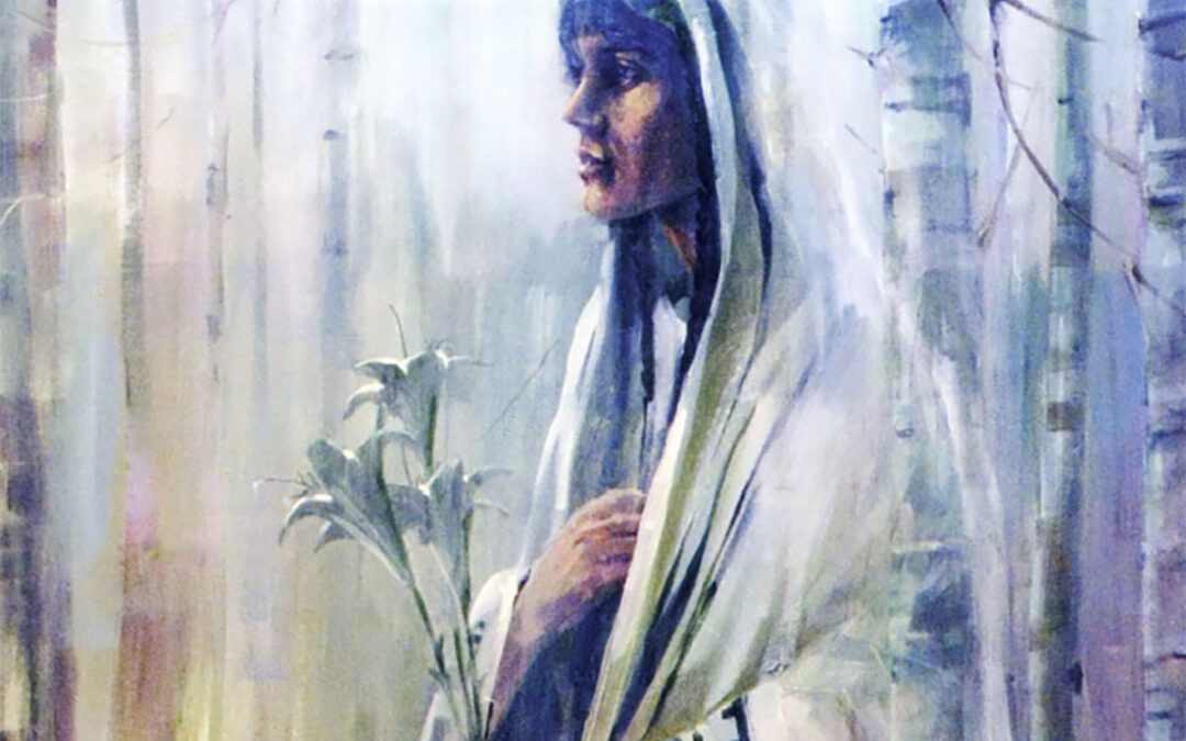 A Woman in White