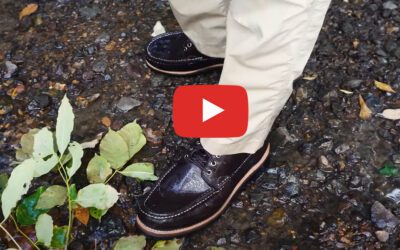 Testing Water Resistance of Russell Moccasin’s