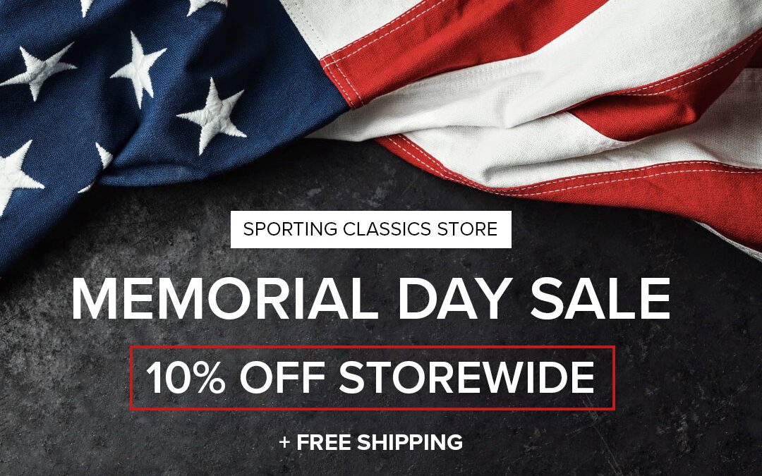 Memorial Day Sale: 10% Off Storewide